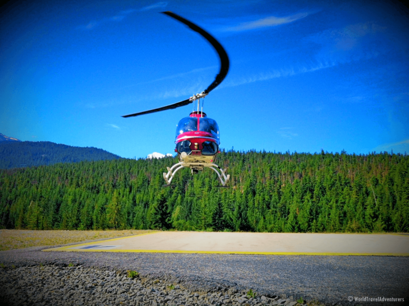Blackcomb Aviation Helicopter ride Whistler British Columbia Garibaldi Provincial Park Romantic Activity Luxury Canada Tourism