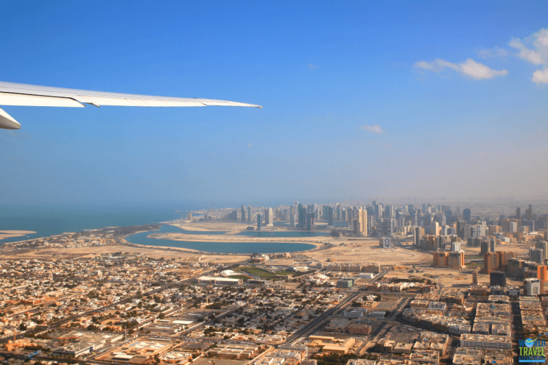 Dubai Landscape By Air Dubai Skyline