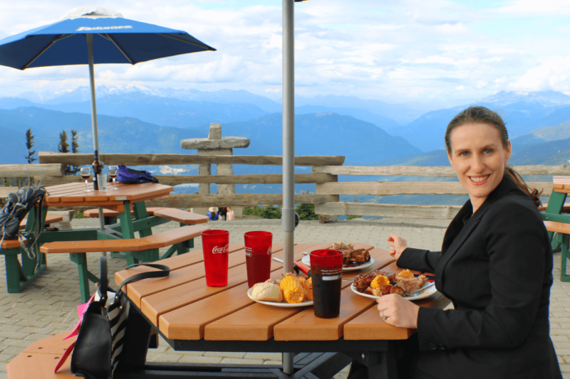 Whistler Activity Center Romantic Vacation Olympic Rings British Columbia Peak To Peak Gondolas Blackcomb BBQ Canada Tourism