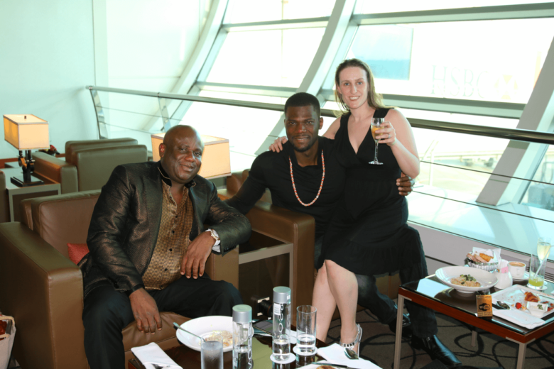 Dubai International Airport DXB Emirates Lounge WorldTravelAdventurers World Travel Adventurers