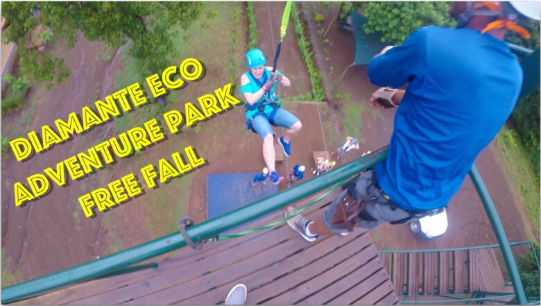 Free Fall Diamante Costa Rica Video