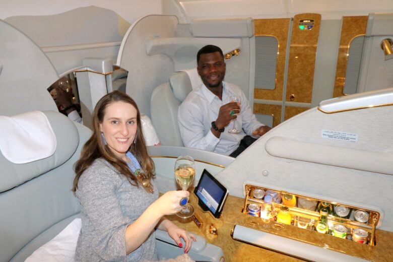 Travel hack Emirates First Class