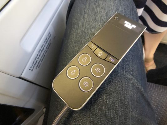 La Compagnie seat controls
