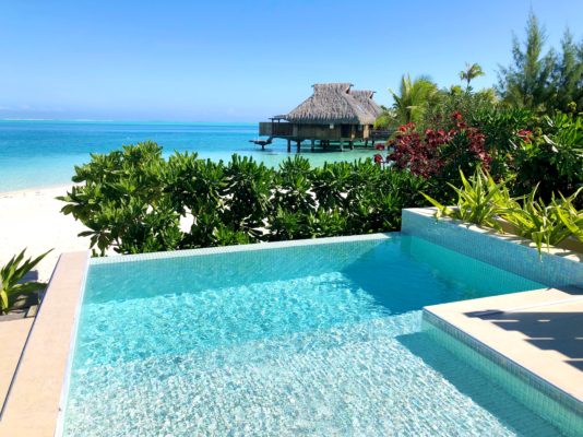 Conrad Bora Bora Nui King Beach Pool Villa Review - World Travel ...