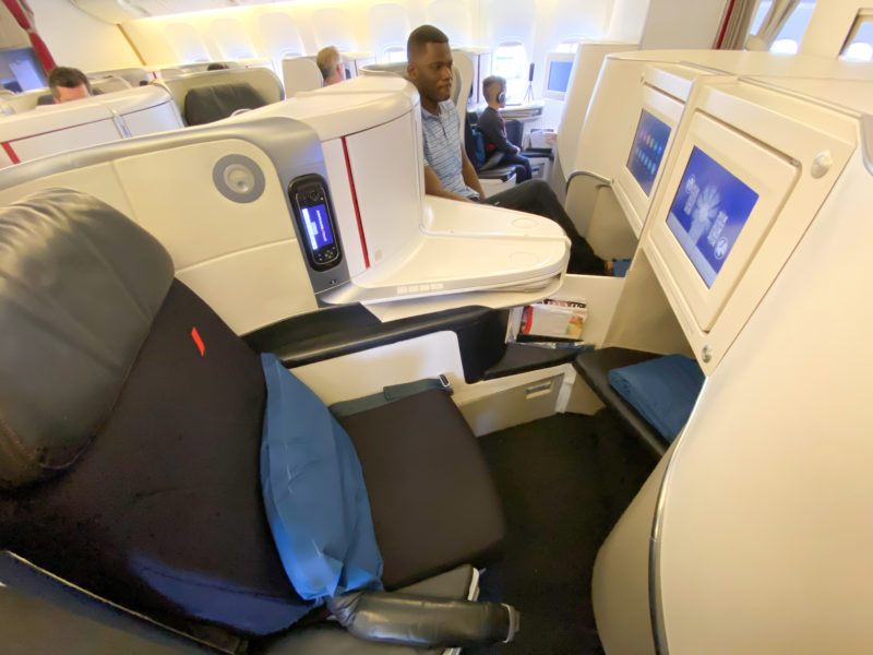 Air France B777 Business Class Paris to Dubai Seats - World Travel ...