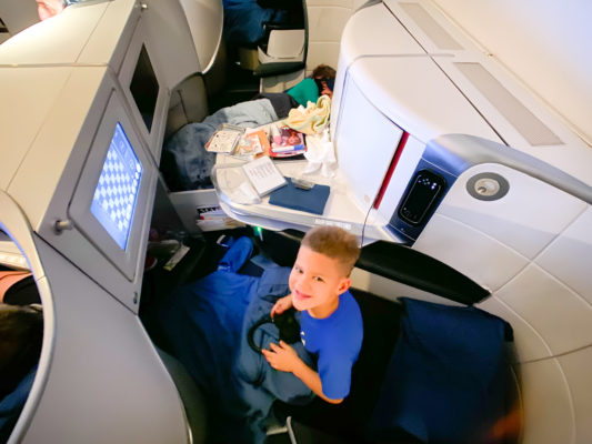 AF Business Class seats