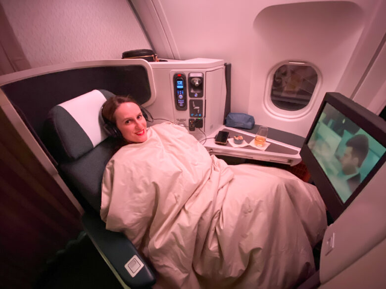 Cathay Pacific Business Class A330 Seats