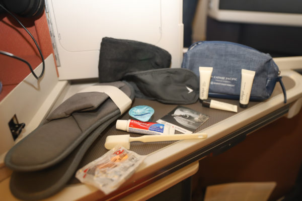 Cathay Pacific Amenity Kit