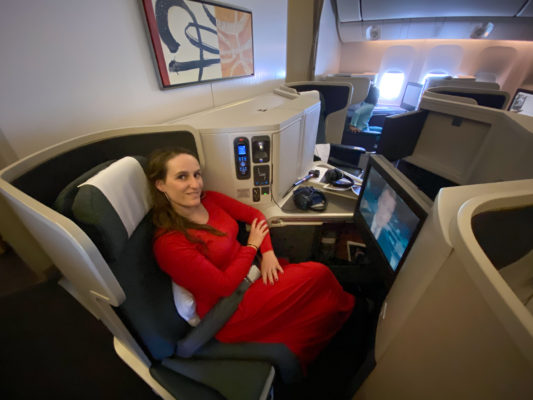 Business Class Cathay Pacific 777-300ER