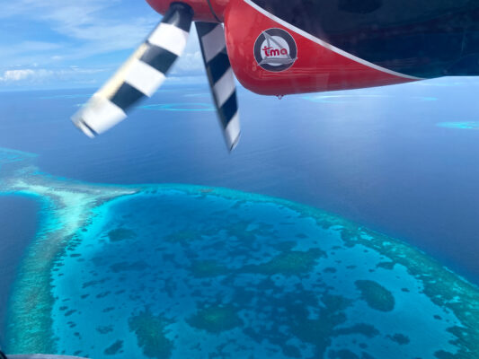 TMA sea plane transfer