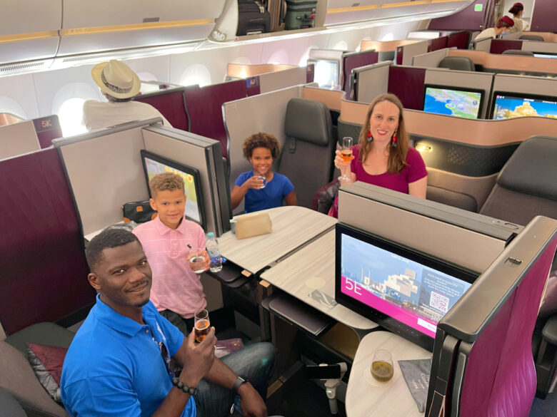 Qatar Airways A350 Qsuites SFO - DOH Review