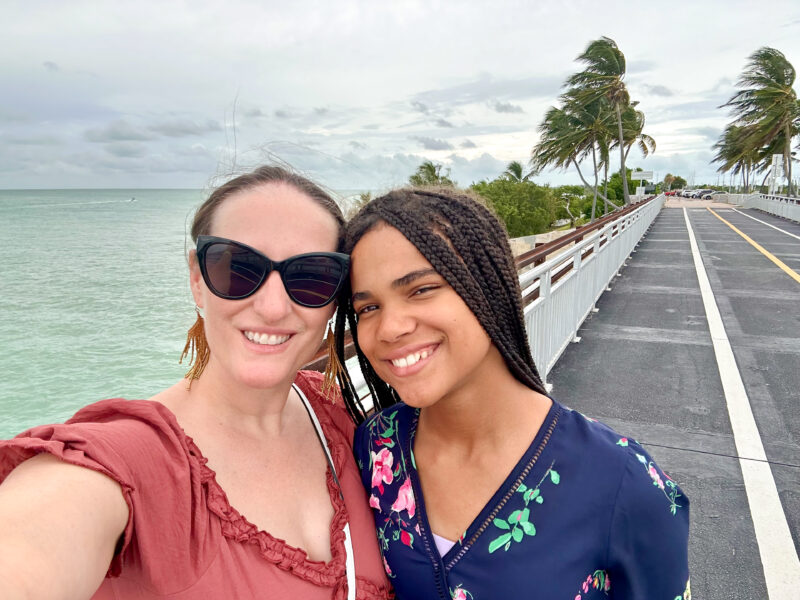 Seven mile bridge Marathon Florida